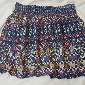 Aztec print Skirt